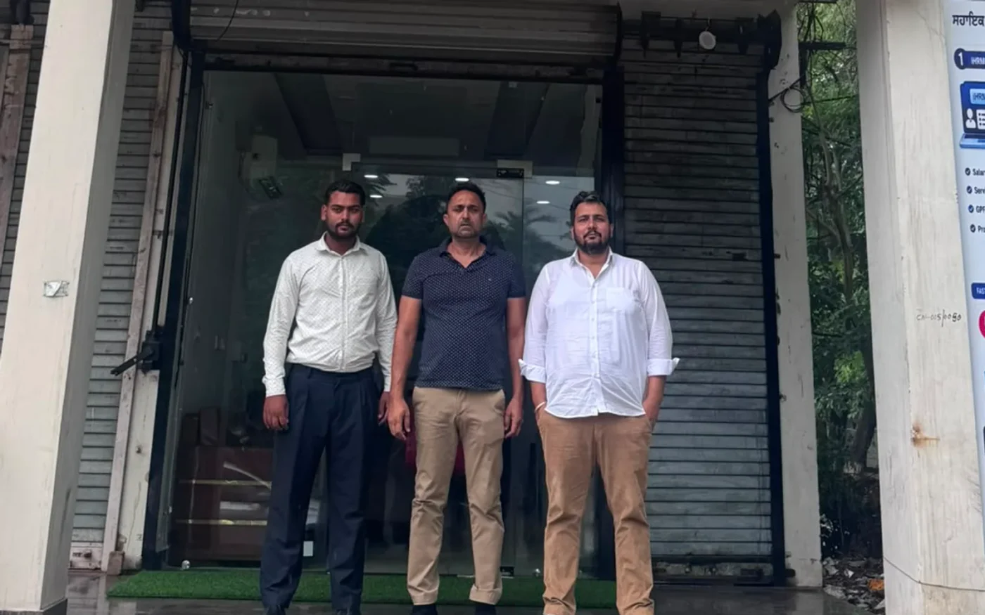 The Lifeset Overseas team at the Patiala office